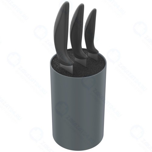 Набор кухонных ножей Inhouse Vokter Grey (IHGRY1811ST)