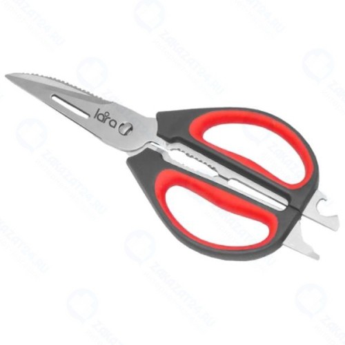 Ножницы кухонные LARA 8 в 1, 24,5 см (LR05-94 BLISTER)