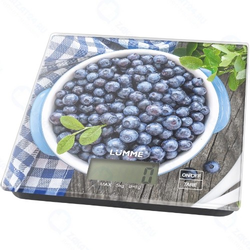 Кухонные весы Lumme LU-1344 Черничная россыпь