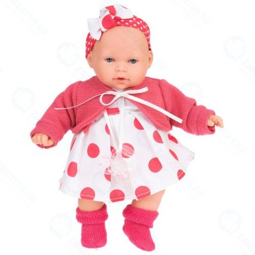 Кукла ANTONIO-JUAN Памела в красном, плачет, 27 см (1117)