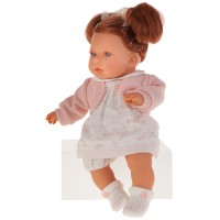 Кукла ANTONIO-JUAN Тереза в розовом, озвученная, 37 см (1553P)