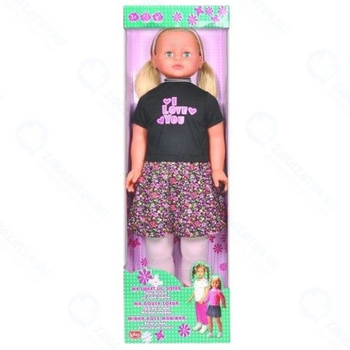 Кукла Lotus Onda в цветастом костюме, 86 см (35001/8)