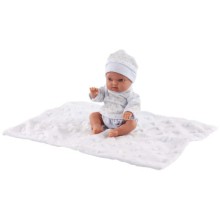 Кукла-младенец ANTONIO-JUAN Роберто на голубом одеялке, 21 см (3905B) Кукла-младенец ANTONIO-JUAN Роберто на голубом одеялке, 21 см (3905B)