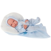 Кукла-младенец ANTONIO-JUAN Диана в голубом, 33 см (6023B)