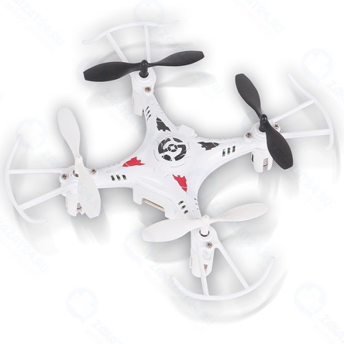 Радиоуправляемый квадрокоптер Mioshi 3D Mini-Drone 11, 11 см, белый (MTE1209-022)