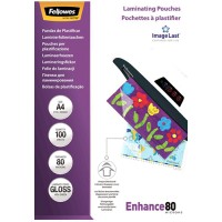 Пленка для ламинирования Fellowes А4 80 мкм, 100 шт (CRC53061)