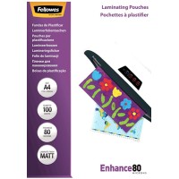 Пленка для ламинирования Fellowes А4 80 мкм, 100 шт (CRC54521)