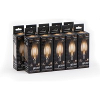 Светодиодные лампы Gauss Filament Свеча 7W 550lm 2700К Е14, 10 шт (103801107)
