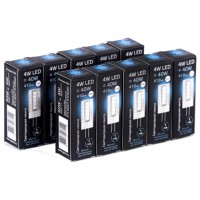 Светодиодные лампы Gauss G4 12V 4W 410lm 4100K, керамика, 10 шт (207307204)