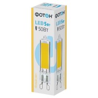 Светодиодная лампа Фотон LED JCD 5W G9 3000K (22798)