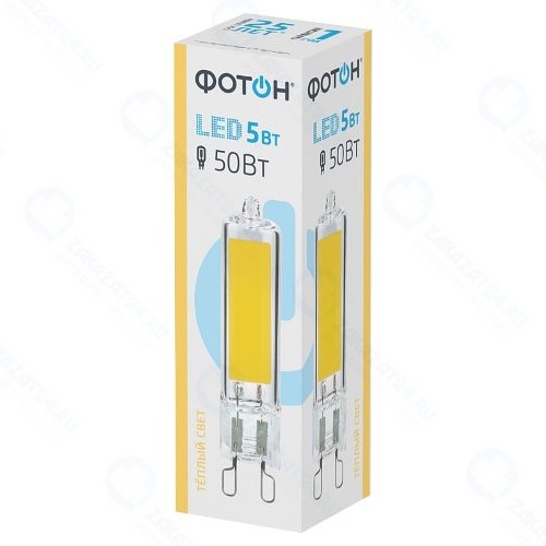 Светодиодная лампа Фотон LED JCD 5W G9 3000K (22798)