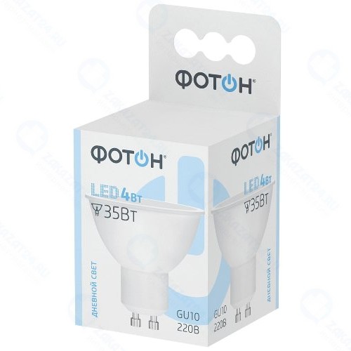 Светодиодная лампа Фотон LED MR16 4W GU10 4000K (22823)