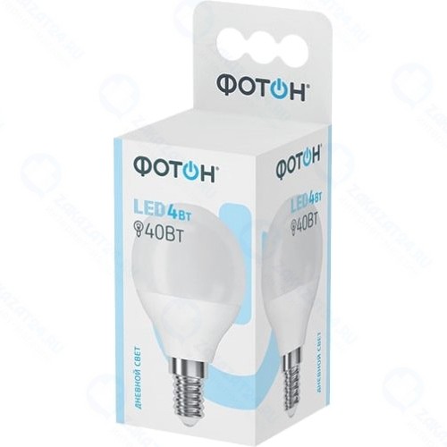 Светодиодная лампа Фотон LED P45 4W E14 4000K (22833)