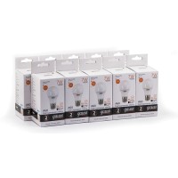 Светодиодные лампы Gauss Elementary A60 7W 520lm 3000K E27, 10 шт (23217A)