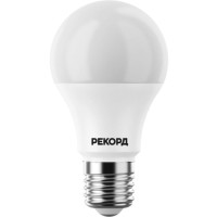 Светодиодная лампа Рекорд LED А60 10W Е27 3000К (23875)