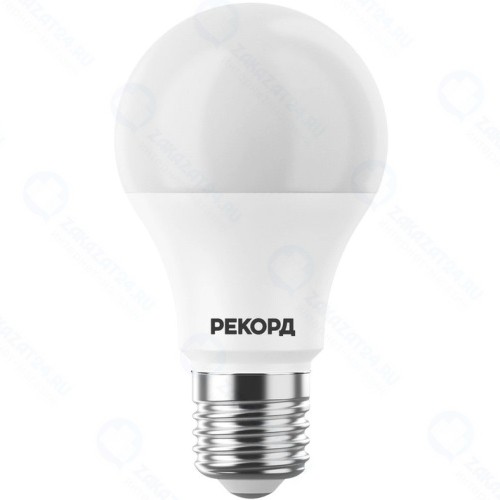 Светодиодная лампа Рекорд LED А60 10W Е27 4000К (23876)