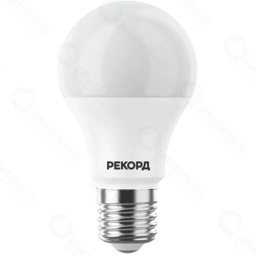 Светодиодная лампа Рекорд LED А60 12W Е27 3000К (23877)