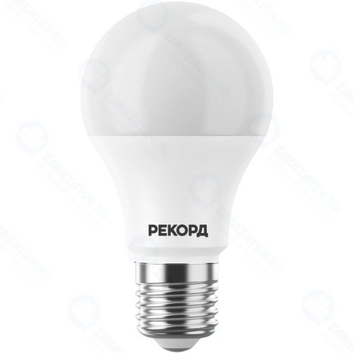 Светодиодная лампа Рекорд LED А60 12W Е27 4000К (23878)