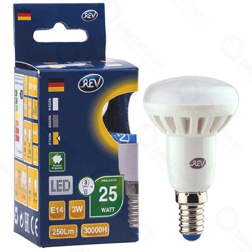 Светодиодная лампа REV Ritter 32361 7 3Вт E14 250лм 2700К