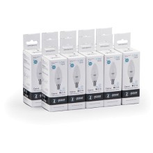 Светодиодные лампы Gauss Elementary Свеча 10W 730lm 4100K Е14, 10 шт (33120) Светодиодные лампы Gauss Elementary Свеча 10W 730lm 4100K Е14, 10 шт (33120)