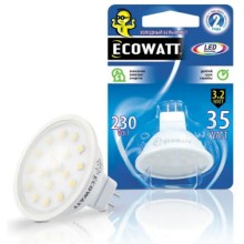 Светодиодная лампа Ecowatt MR16 230В 3.2(35)W