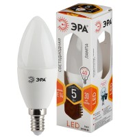 Светодиодная лампа ЭРА B35-5w-827-E14