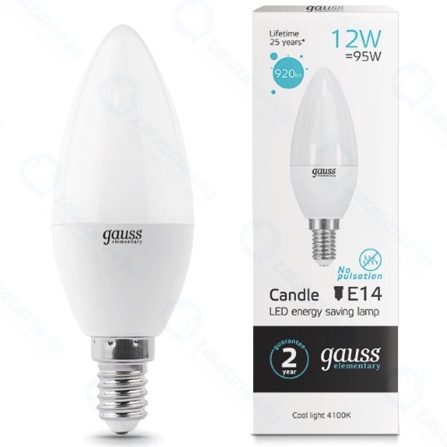 Светодиодная лампа Gauss Elementary 