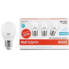Светодиодная лампа Gauss Elementary Светодиодная лампа Gauss Elementary