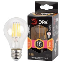 Светодиодная лампа ЭРА F-LED A60-15W-827-E27