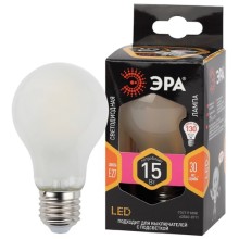 Светодиодная лампа ЭРА F-LED A60-15W-827-E27 Frost Светодиодная лампа ЭРА F-LED A60-15W-827-E27 Frost