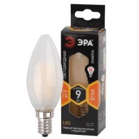 Светодиодная лампа ЭРА F-LED B35-9w-827-E14 Frost