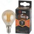 Светодиодная лампа ЭРА F-LED P45-7W-827-E14 Gold