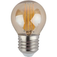 Светодиодная лампа ЭРА F-LED P45-7W-827-E27 Gold