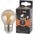 Светодиодная лампа ЭРА F-LED P45-7W-827-E27 Gold