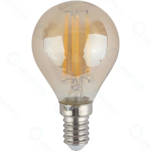 Светодиодная лампа ЭРА F-LED P45-7W-840-E14 Gold