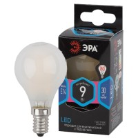 Светодиодная лампа ЭРА F-LED P45-9w-840-E14 Frost