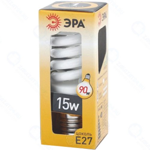 Энергосберегающая лампа ЭРА F-SP-15-827-E27