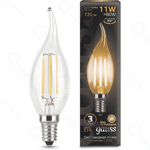 Светодиодная лампа Gauss Filament 