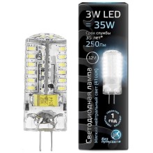Светодиодная лампа Gauss G4 12V 3W 240lm 4100K Светодиодная лампа Gauss G4 12V 3W 240lm 4100K
