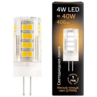 Светодиодная лампа Gauss G4 AC185-265V 4W 400lm 2700K