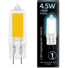 Светодиодная лампа Gauss G4 AC220-240V 4.5W 400lm 4100K Светодиодная лампа Gauss G4 AC220-240V 4.5W 400lm 4100K