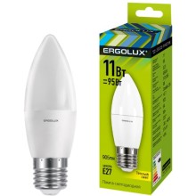 Светодиодная лампа Ergolux LED-C35-11W-E27-3K