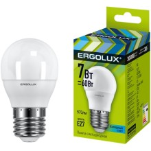 Светодиодная лампа Ergolux LED-G45-7W-E27-4K