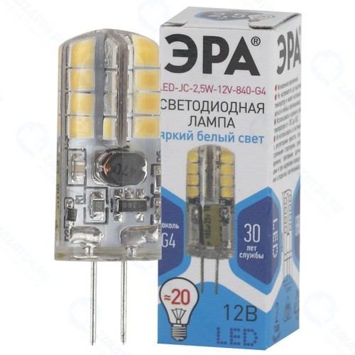 Светодиодная лампа ЭРА LED-JC-2,5W-12V-840-G4