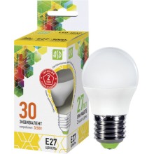 Светодиодная лампа Asd LED-Шар-standard-3.5-E27-3000