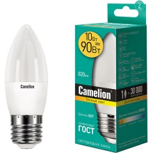 Светодиодная лампа Camelion LED10-C35/830/E27