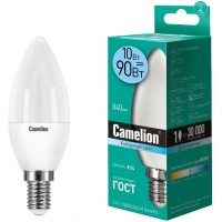 Светодиодная лампа Camelion LED10-C35/845/E14