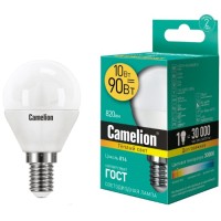 Светодиодная лампа Camelion LED10-G45/830/E14