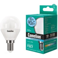 Светодиодная лампа Camelion LED10-G45/845/E14