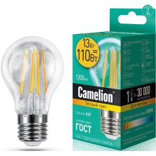 Светодиодная лампа Camelion LED13-A60-FL/830/E27